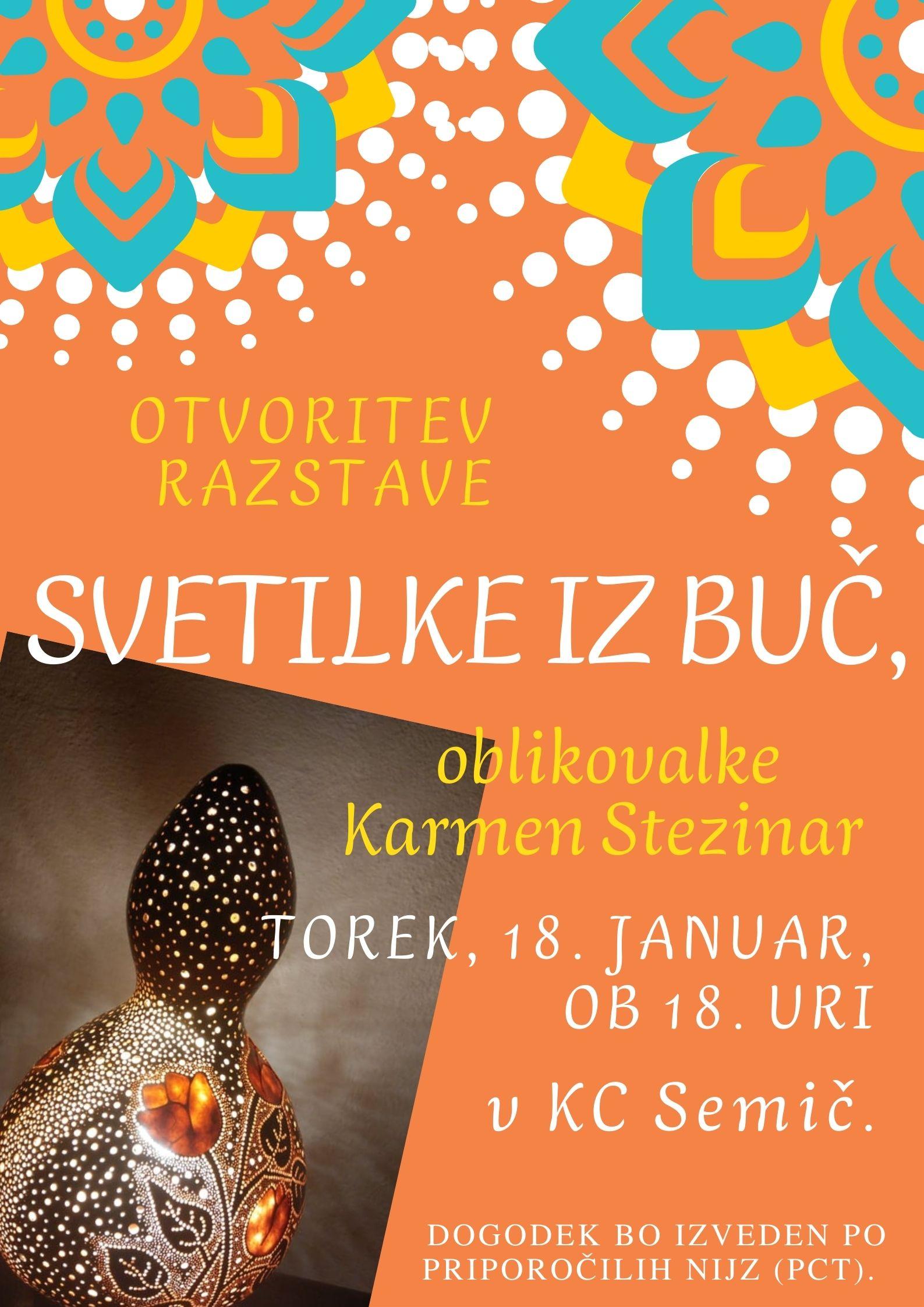 Razstava SVETILKE IZ BUC 2