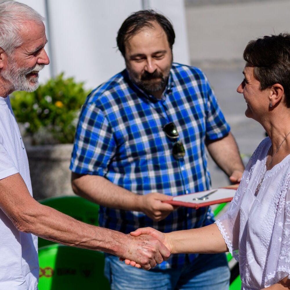 2022 06 18 Otvoritev avtomatiziranega sistema izposoje elekticnih koles BiKe Foto Uros Novina 012