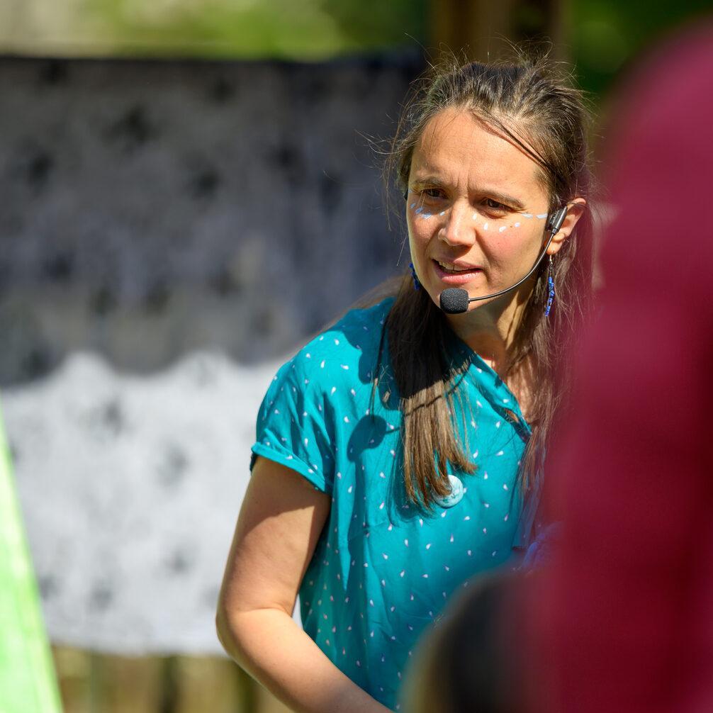 Izvir reke Krupe Zaobljuba reki interaktivna otroska predstava Foto Uros Novina