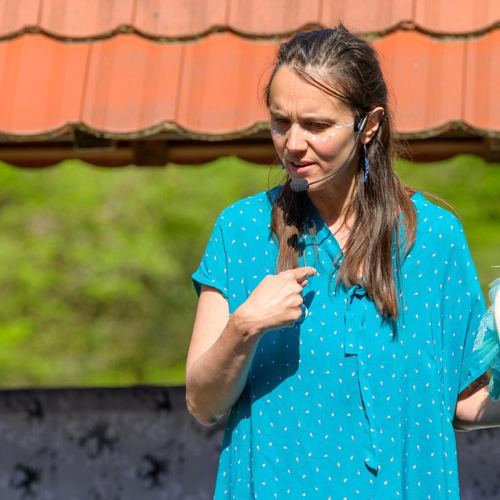 Izvir reke Krupe Zaobljuba reki interaktivna otroska predstava Foto Uros Novina