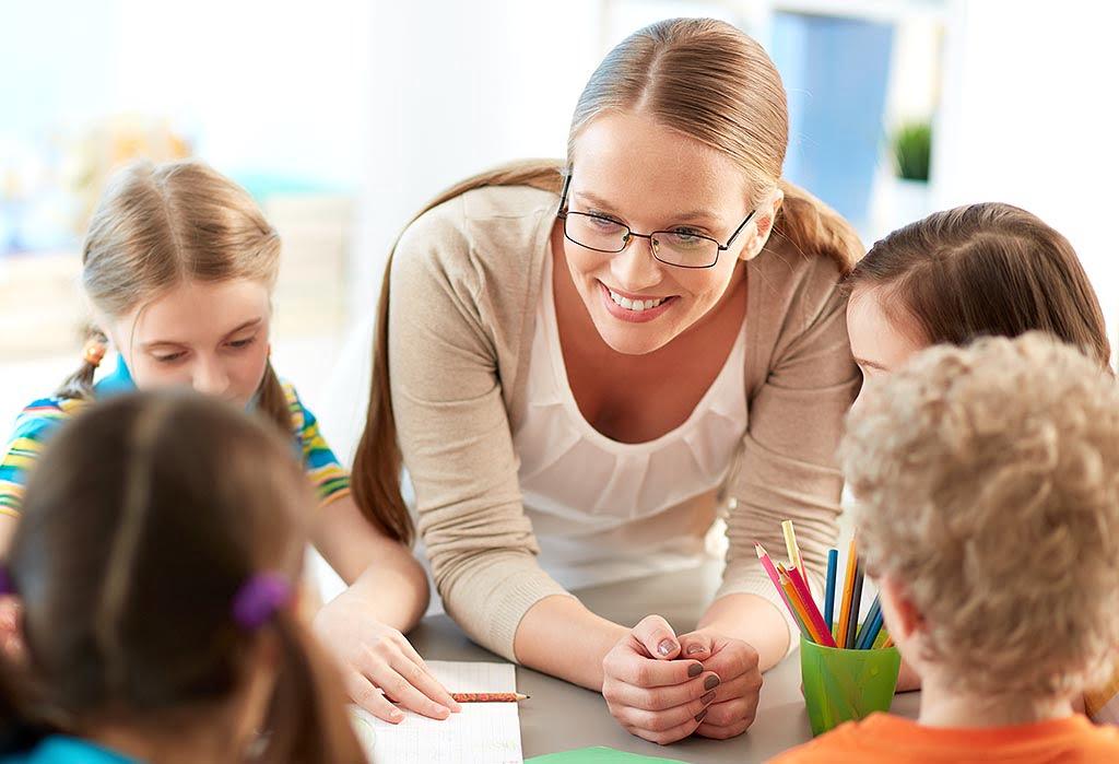 Talking to pupils