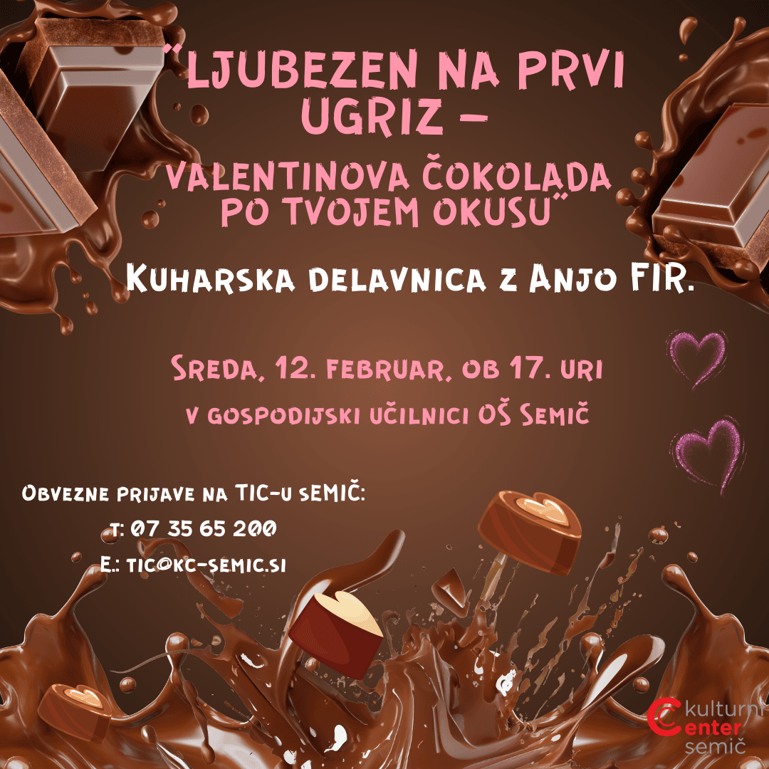 Kuharska delavnica Čokolada