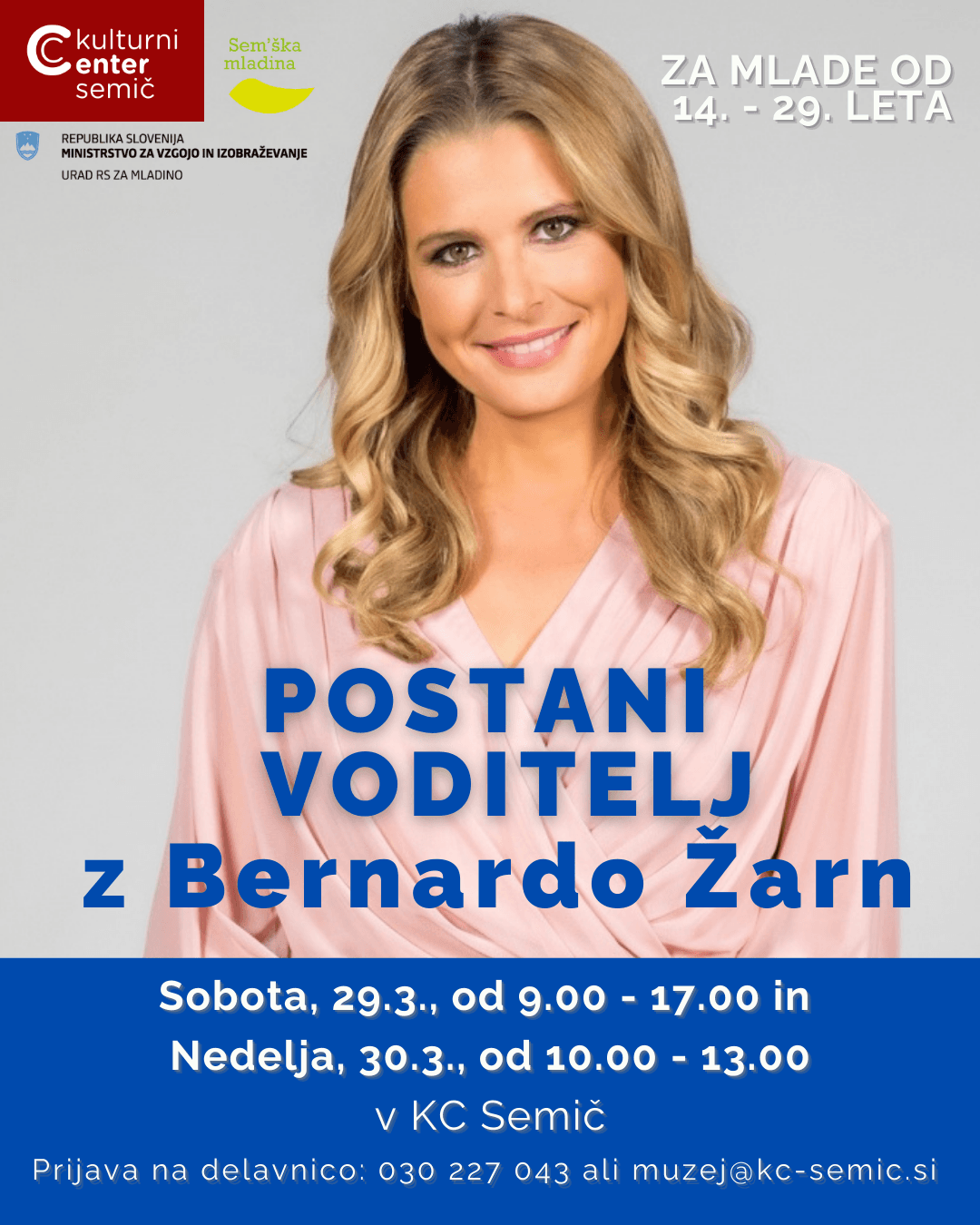 POSTANI VODITELJ Z BERNARDO ŽANR () POSTANI VODITELJ Z BERNARDO ŽANR ()
