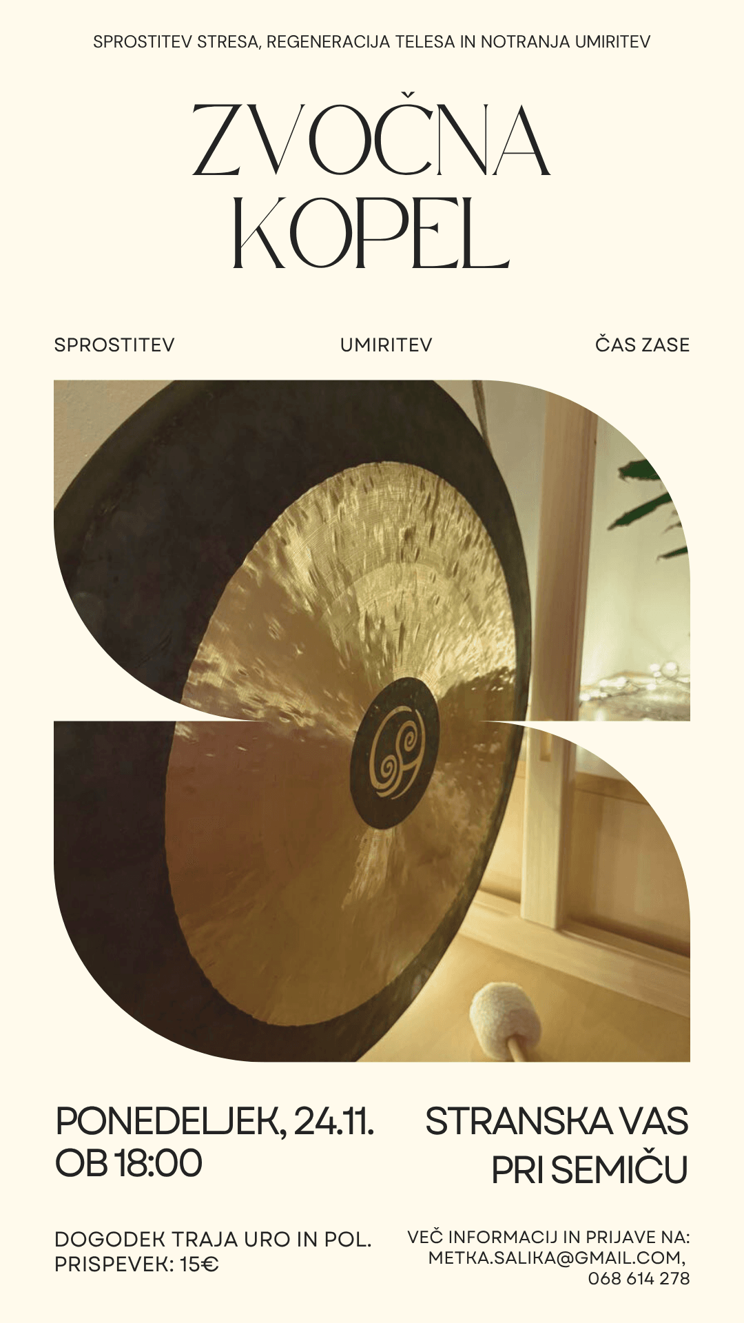 Zvočna kopel, .., Stranska vas, . stran