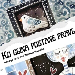 Odprtje razstave Zdenke Kastelic plakat ( x px)