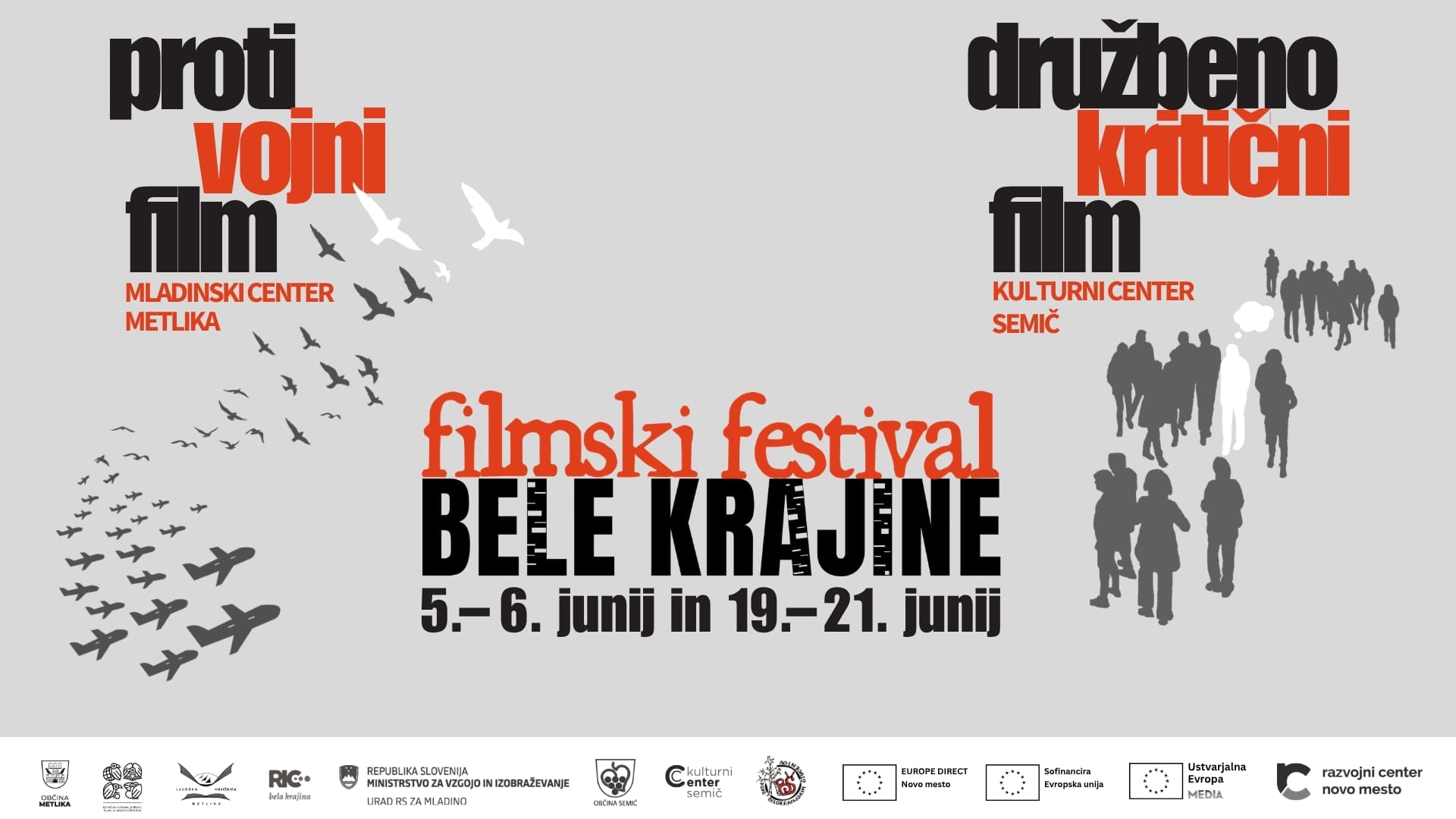 Belokranjski filmski festival FB event cover z logotipi
