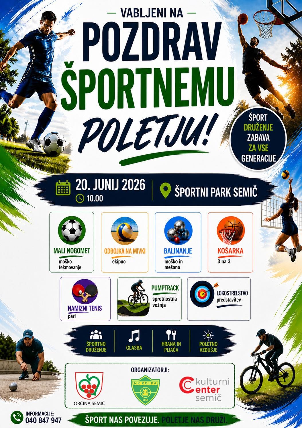 Pozdrav športnemu poletju ..