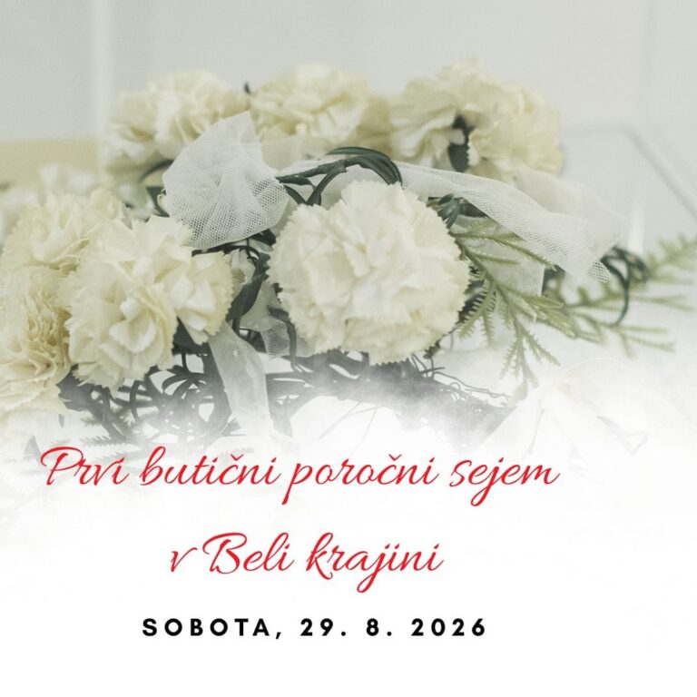 Prvi poročni butični sejem v Beli krajini banner za TV oziroma dogodek na face Prvi poročni butični sejem v Beli krajini banner za TV oziroma dogodek na face