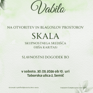 Vabilo SKALA ()