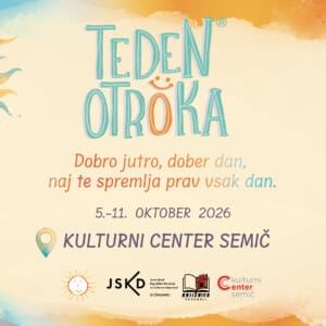 Teden otroka face dogodek in TV